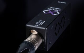HRNL-25W, POE RGB Studio signal lamp.On Air. Wall mount. POE. TSL 3.1 and OSC for remote control. Recording