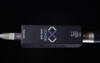 HRNL-25W, POE RGB Studio signal lamp.On Air. Wall mount. POE. TSL 3.1 and OSC for remote control. Recording