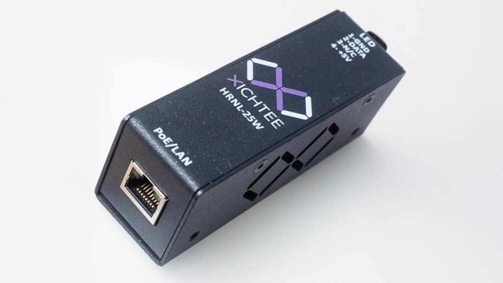 HRNL-25W, POE RGB Studio signal lamp.On Air. Wall mount. POE. TSL 3.1 and OSC for remote control. Recording